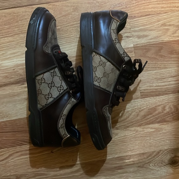 GUCCI/GG/patterned low top sneakers - Picture 7 of 7